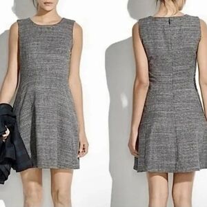 Madewell Tweed Wool Blend Sleeveless Dress Size 12